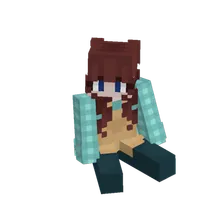 A minecraft skin for Belle